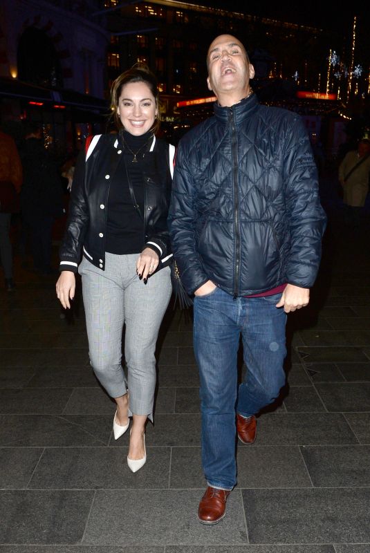 KELLY BROOK Leaves Global Radio Studios in London 12/09/2019
