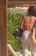 KELLY GALE in Bikini at a Beach in Mexico 12/14/2019