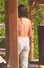 KELLY GALE in Bikini at a Beach in Mexico 12/14/2019