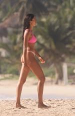KELLY GALE in Bikini at a Beach in Mexico 12/14/2019