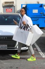 KELLY ROWLAND Out Shopping in Beverly Hills 12/21/2019