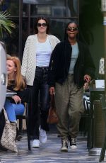 KENDALL JENNER and JUSTINE SKYE Out for Lunch in West Hollywood 12/02/2019