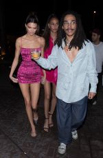 KENDALL JENNER Arrives at Liv Miami in Miami 12/04/2019