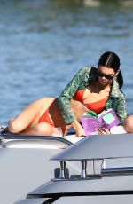 KENDALL JENNER in Bikini at a Yacht in Miami Beach 06/12/2019