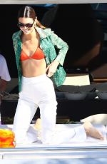 KENDALL JENNER in Bikini at a Yacht in Miami Beach 06/12/2019