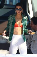 KENDALL JENNER in Bikini at a Yacht in Miami Beach 06/12/2019