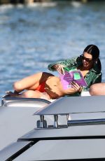 KENDALL JENNER in Bikini at a Yacht in Miami Beach 06/12/2019