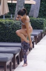 KENDALL JENNER in Bikini at Pool in Miami 12/04/2019