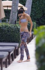 KENDALL JENNER in Bikini at Pool in Miami 12/04/2019