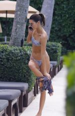 KENDALL JENNER in Bikini at Pool in Miami 12/04/2019