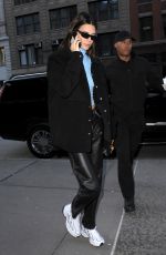 KENDALL JENNER Out and About in New York 12/12/2019