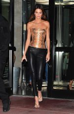 KENDALL JENNER Out for Dinner at Milos in Miami Beach 12/05/2019