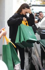 KENDALL JENNER Shopping at Goyard in Beverly Hills 12/10/2019