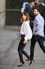 KERI RUSSELL Arrives at Jimmy Kimmel Live! in Los Angeles 12/16/2019