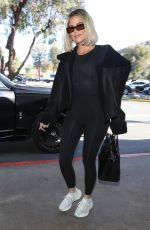 KHLOE KARDASHIAN Out for Lunch at La Plata in Agoura Hills 12/10/2019