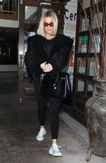 KHLOE KARDASHIAN Out for Lunch at La Plata in Agoura Hills 12/10/2019