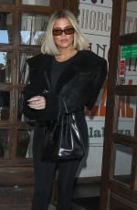 KHLOE KARDASHIAN Out for Lunch at La Plata in Agoura Hills 12/10/2019