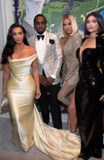 KIM and KHLOE KARDASHIAN and KYLIE JENNER at Sean Combs