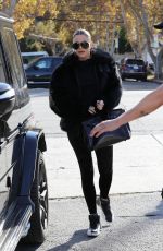 KIM and KHLOE KARDASHIAN Out for Lunch at Grandville Restaurant in Studio City 12/02/2019