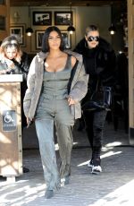 KIM and KHLOE KARDASHIAN Out for Lunch at Grandville Restaurant in Studio City 12/02/2019
