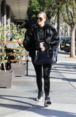 KIM and KHLOE KARDASHIAN Out for Lunch at Grandville Restaurant in Studio City 12/02/2019