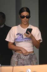 KIM and KOURTNEY KARDASHIAN Out Shopping in Miami 12/03/2019