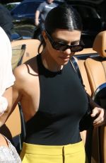 KIM and KOURTNEY KARDASHIAN Out Shopping in Miami 12/03/2019