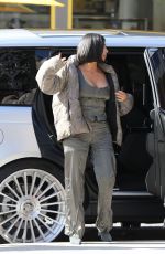 KIM KARDASHIAN Arrives at Grandville Restaurant in Studio City 12/02/2019