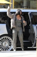 KIM KARDASHIAN Arrives at Grandville Restaurant in Studio City 12/02/2019