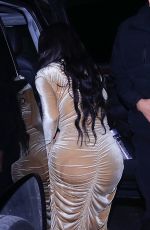 KIM KARDASHIAN Arrives at Kanye West Christmas Orchestra in New York 12/23/2019