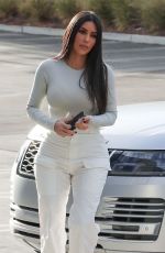 KIM KARDASHIAN Out and About in Los Angeles 12/06/2019
