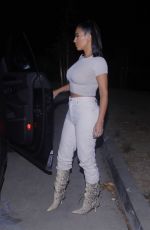 KIM KARDASHIAN Out for Dinner in Los Angeles 12/04/2019