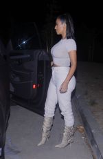 KIM KARDASHIAN Out for Dinner in Los Angeles 12/04/2019