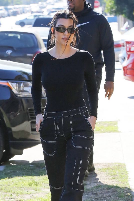 KOURTNEY KARDASHIAN Arrives at a Charity Event ion Los Angeles 12/19/2019