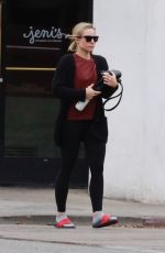 KRISTEN BELL Arrives at a Gym in Los Feliz 12/03/2019