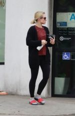 KRISTEN BELL Arrives at a Gym in Los Feliz 12/03/2019