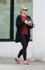 KRISTEN BELL Arrives at a Gym in Los Feliz 12/03/2019