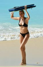 KRISTEN PAZIK in Bikini at a Beach in Barbados 12/30/2019