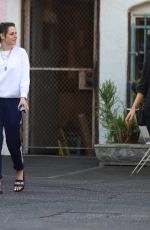 KRISTEN STEWART and DYLAN MEYER Leaves a Nail Spa in Hollywood 12/02/2019