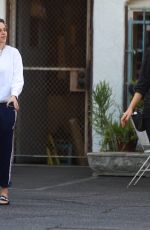 KRISTEN STEWART and DYLAN MEYER Leaves a Nail Spa in Hollywood 12/02/2019