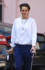 KRISTEN STEWART and DYLAN MEYER Leaves a Nail Spa in Hollywood 12/02/2019