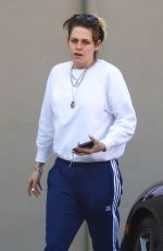 KRISTEN STEWART and DYLAN MEYER Leaves a Nail Spa in Hollywood 12/02/2019