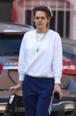 KRISTEN STEWART and DYLAN MEYER Leaves a Nail Spa in Hollywood 12/02/2019