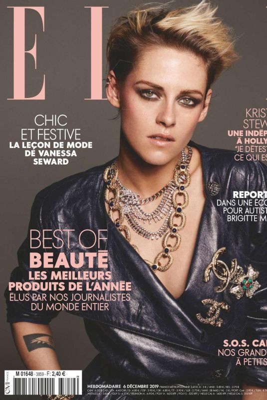 KRISTEN STEWART in Elle Magazine, France 12/06/2019