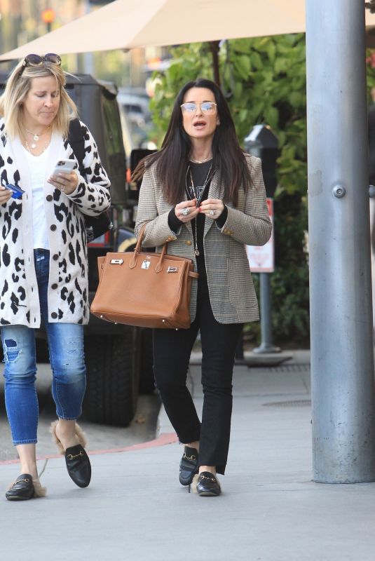 KYLE RICHARDS Out Shopping in Beverly Hills 12/16/2019