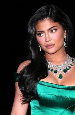 KYLIE JENNER and ANASTASIA KARANIKOLAOU Arrives at Kardashian