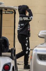 KYLIE JENNER Drive Her Bugatti Chiron in Calabasas 12/17/2019
