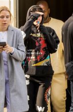 KYLIE JENNER Drive Her Bugatti Chiron in Calabasas 12/17/2019