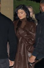 KYLIE JENNER Leaves a Holiday Dinner in Malibu 12/17/2019