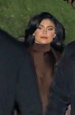 KYLIE JENNER Leaves a Holiday Dinner in Malibu 12/17/2019